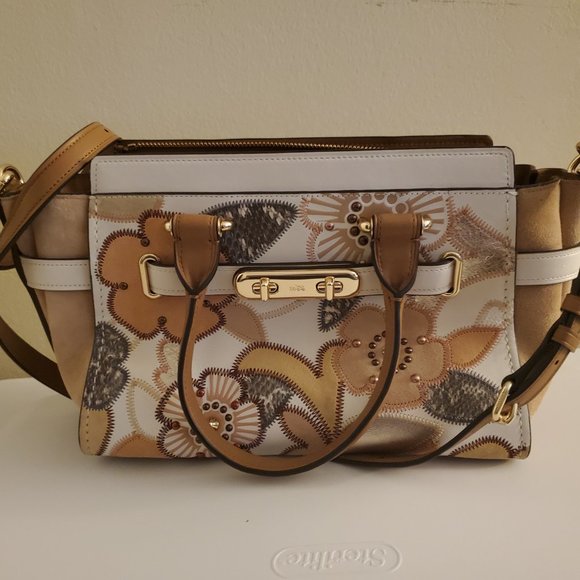 Coach Handbags - Coach Swagger 27 with Floral Tote
